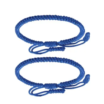 2-Pack Blue Friendship Bracelets 2-Pack Blue Friendship Bracelets