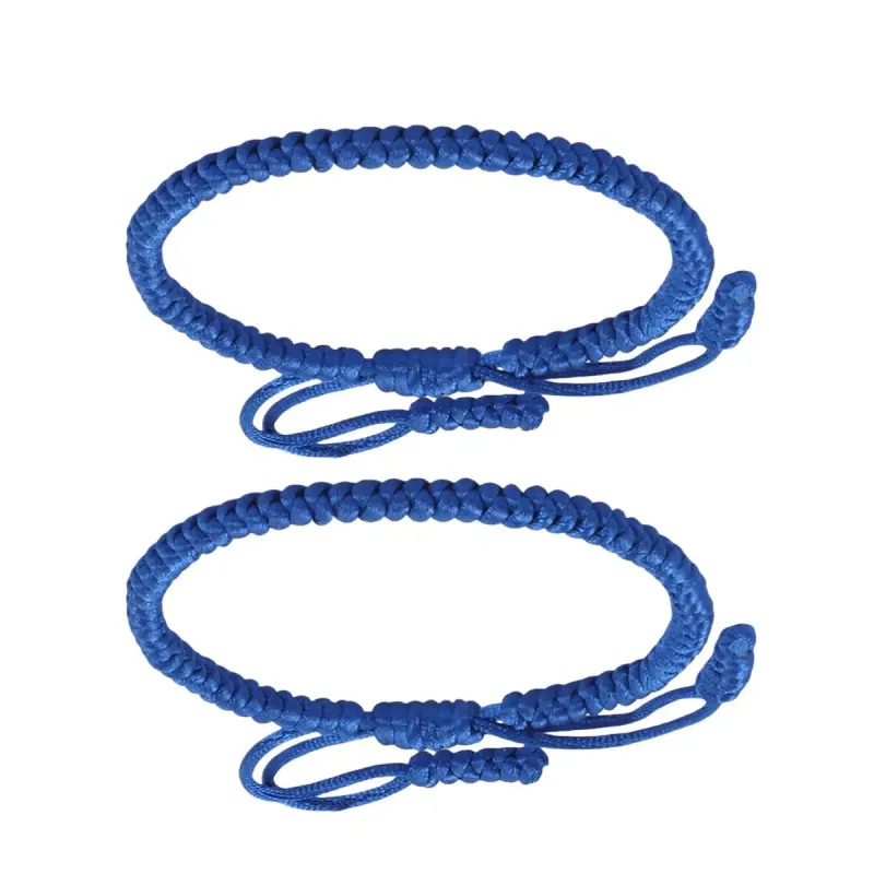 2-Pack Blue Friendship Bracelets 2-Pack Blue Friendship Bracelets