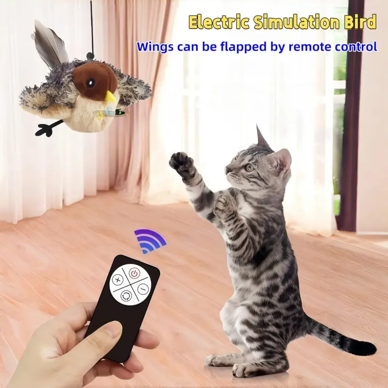Electric Simulated Bird, Cat Toy Electric Simulated Bird, Cat Toy