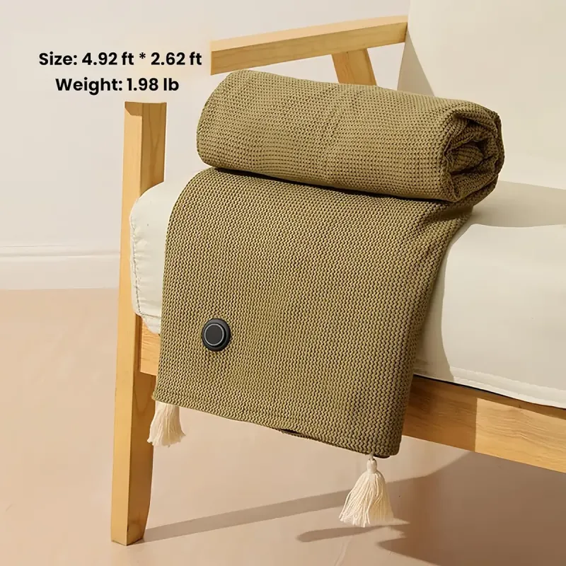 Portable Heated Shawl Blanket Portable Heated Shawl Blanket