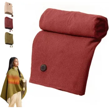 Portable Heated Shawl Blanket Portable Heated Shawl Blanket