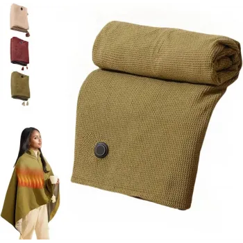 Portable Heated Shawl Blanket Portable Heated Shawl Blanket